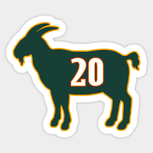 Gary Payton Seattle Goat Qiangy Sticker